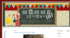 Desktop Screenshot of mommylessons101.com